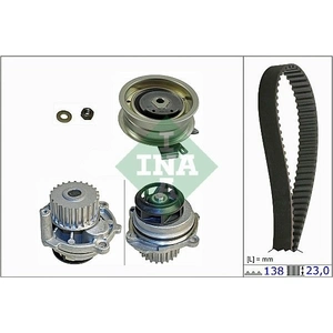 INA 530 0171 31 Pompe à eau + kit de courroie de distribution pas cher