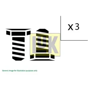 Jeu De Vis, Accouplement 411 0197 10 Luk Luk 411019710 pas cher