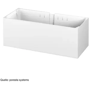 poresta systems Poresta Compact Support de baignoire pour baignoire rectangulaire Hoesch Largo, 17054313, pas cher
