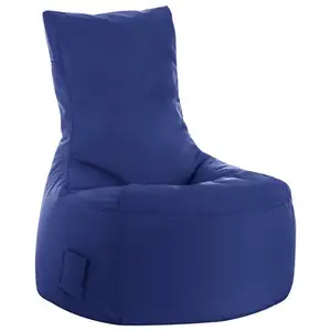 Fauteuil - SittingPoint - Swing Bleu Foncé - Contemporain - Design - Relaxation pas cher