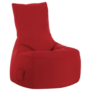 Fauteuil design Swing Rouge - SittingPoint - 1 place - Intérieur - Déhoussable pas cher