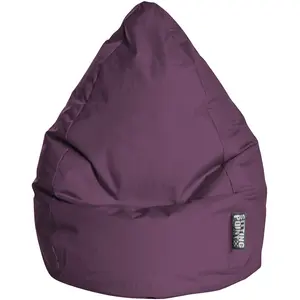SITTING POINT Pouf Poire Brava XL Aubergine