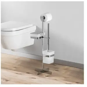 Giese Solid Porte-brosse WC avec brosse, 31789-02, pas cher