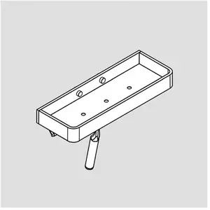 Giese Universal Panier de douche, 11829-14, pas cher