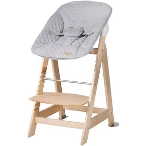 Comparateur de prix : Chaise haute évolutive Born Up Set 2 en 1 naissance BEIGE Roba