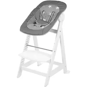 Comparateur de prix : roba Chaise haute enfant à marche Born Up Set 2en1 Little Stars blanc