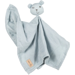 Comparateur de prix : Roba Doudou Lapin Bio Roba Lil Planet 40x40cm Gots - Bleu Ciel