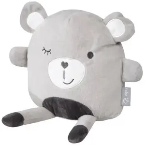 Roba Coussin Peluche 'sammy' Pour Enfant Roba Lil Cuties - Gris Argenté pas cher