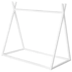 roba Lit Tipi En Bois Fsc® Pour Enfant - Lit Montessori Au Sol Blanc