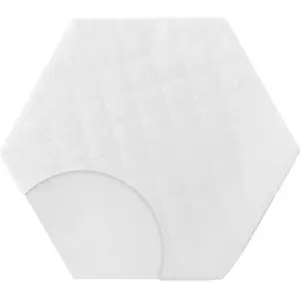 Comparateur de prix : roba Matelas pour parc bébé hexagonal déhoussable épaisseur 4 cm 97x112cm