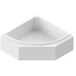 Ottofond Lima Support de baignoire d’angle, 990181, pas cher