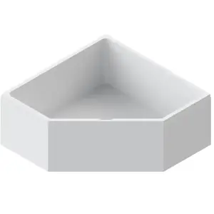 Ottofond Miami Support de baignoire d’angle, 990145, pas cher