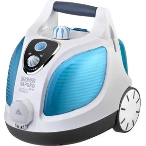 Comparateur de prix : Thomas Vaporo Buggy Nettoyeur vapeur traineau 1,6 L 1400 W Bleu, Blanc