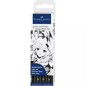 Comparateur de prix : FABER-CASTELL Feutre encre de Chine PITT artist pen Manga ()