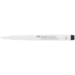 Comparateur de prix : Faber-Castell Feutre PITT artist pen pointe 1,5mm blanc