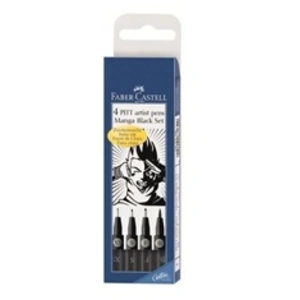 Comparateur de prix : FABER-CASTELL 4 Feutres Pitt Artist Pen Manga Noir