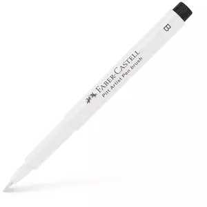 Comparateur de prix : FABER-CASTELL Feutre PITT artist pen, blanc ()