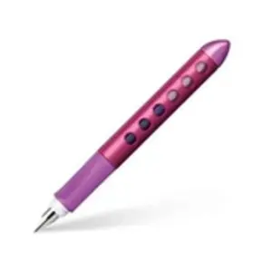 Comparateur de prix : FABER-CASTELL Stylo plume droitier éducatif Scribolino mûre