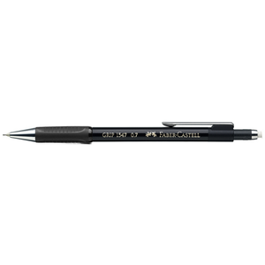 Comparateur de prix : FABER-CASTELL Porte-mines GRIP 1347, noir-métallique