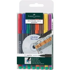 Comparateur de prix : Faber-Castell 152309 Feutre multiusage MULTIMARK permanent S étui de 8