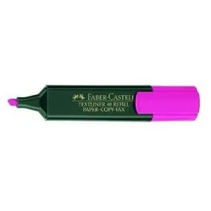 Comparateur de prix : Faber-Castell Faber-Castell Surligneur "Textliner 48 Refill", Rose Fluo