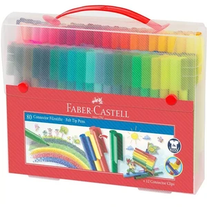 Comparateur de prix : Matériel d'écriture - Faber-Castell - 155579 - Multicolore - Rouge - 80 pièces
