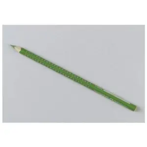 1x crayon couleur colour grip, vert émeraude faber-castell 112463