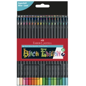 Faber-Castell étui de 36 Crayon de couleur Black Edition