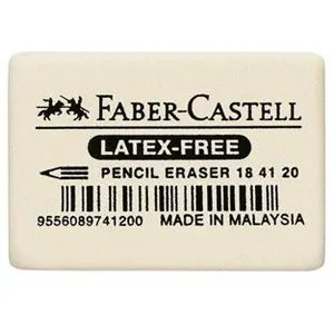Comparateur de prix : FABER-CASTELL Gomme en caoutchouc 7041-20, blanc