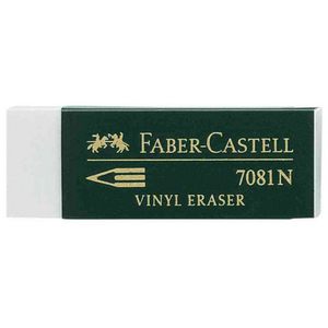 Comparateur de prix : Gomme plastique Faber-Castell 7081 N Blanc