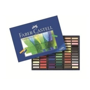 FABER-CASTELL Boîte 72 Demi Pastels Carrés Tendres