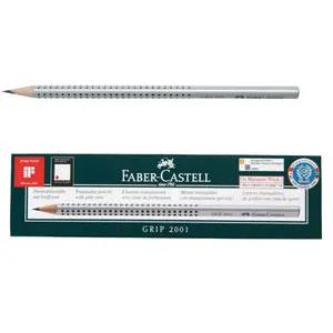 Comparateur de prix : Faber-Castell GRIP 2001 Crayon HB Noir Lot de 12 (Import Royaume Uni)