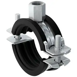 Fischer Collier d'attache zingue frs Plus 50-61, M8/M10 Plage de serrage 55-61mm pas cher