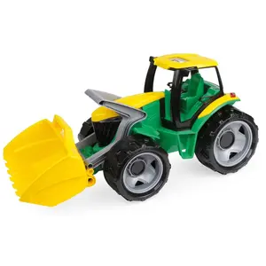 Lena tracteur avec chargeur frontal garçons 62 x 22 cm vert/jaune pas cher