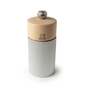 Moulin line poivre naturel 12cm - Peugeot - Gris - Aluminium pas cher