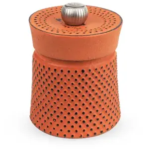 Peugeot - Bali Fonte Moulin à poivre manuel en fonte orange 8 cm - 3 ' pas cher