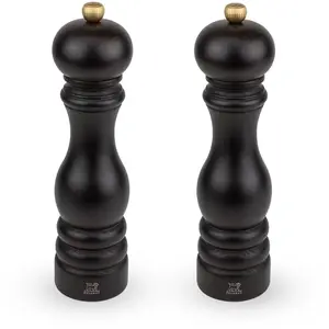 Comparateur de prix : Peugeot Duo de moulins à poivre et à sel bois chocolat H22cm