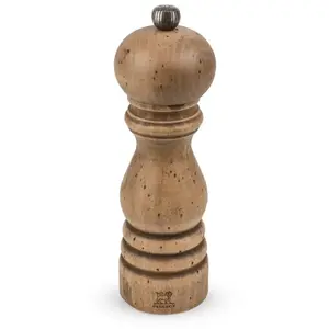 Peugeot - Paris Antique Moulin à sel en bois finition antiquaire 18cm pas cher