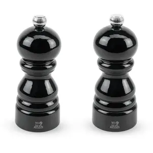 Comparateur de prix : Duo moulin à poivre et sel 12 cm noir laqué Paris Peugeot 2/1870412