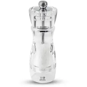 Peugeot - Vittel Moulin à sel manuel transparent 16 cm pas cher