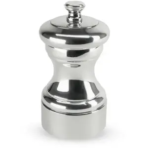 Peugeot - Mignonnette Moulin à poivre manuel en métal argenté 10 cm pas cher