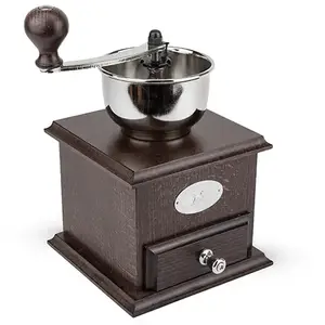 Comparateur de prix : Peugeot - Moulin à café manuel en bois couleur chocolat 21 cm