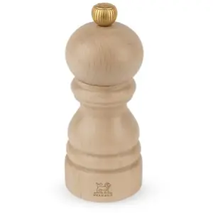 Paris Moulin à sel manuel en bois couleur naturel 12 cm Peugeot pas cher