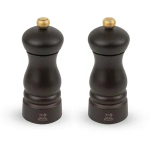 Peugeot Clermont Duo de moulins à poivre et à sel Chocolat 13 cm pas cher