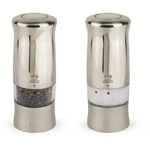 Comparateur de prix : Peugeot - Duo de moulins à poivre et à sel électiques 14 cm