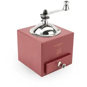Comparateur de prix : Peugeot Roellinger Moulin à poivre manuel en bois couleur rouge piment 13 cm TU