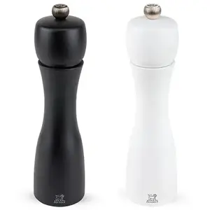 Comparateur de prix : Duo de moulins à poivre et à sel Peugeot Tahiti 2/24260 Blanc et Noir
