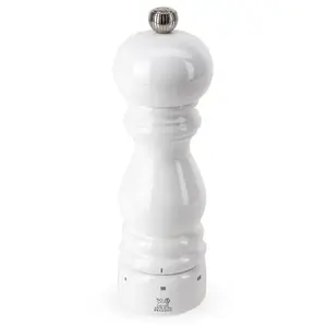 Peugeot - Paris u'Select Moulin à sel manuel en bois laqué blanc 18 cm pas cher