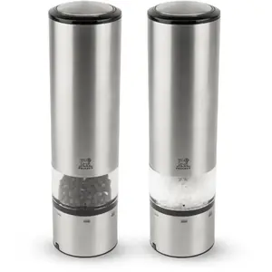 Comparateur de prix : Ensemble moulin à sel et poivre électrique Peugeot Elis Sense Duo 20 cm