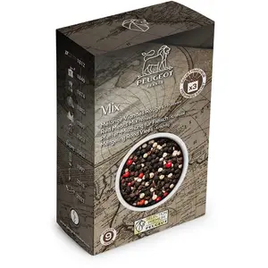 PEUGEOT - Sélection Epices Premium - Mix Viandes Rouges - Mélange De Poivres - Subtil Et Puissant - Intensité 9 - Innovation Sachets Fraîcheur Triple Protection - 3x20g pas cher